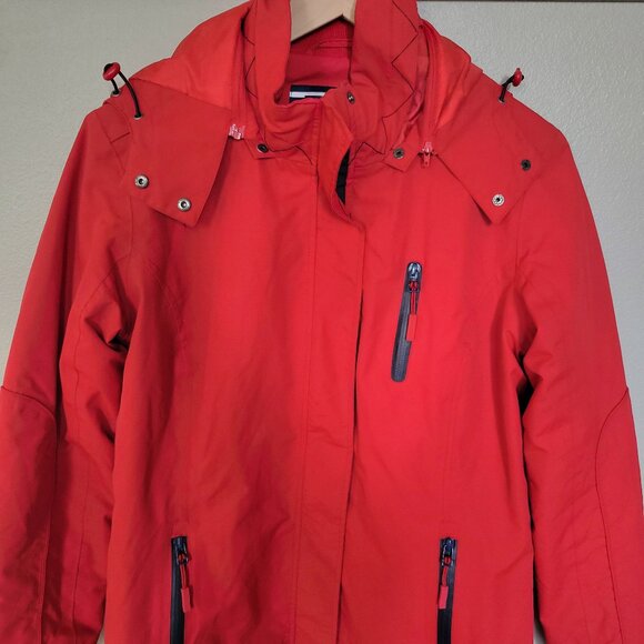 Saint James Rain Jacket with removable hood / fleece lining (Size US 6 / Small) - Picture 1 of 9